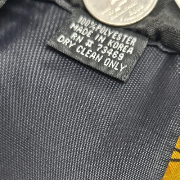 VINTAGE DISNEY WINNIE THE POOH LOT OF 2 NECKTIES MENSWEAR BLACK & BLUE MEN OS - Picture 7 of 12